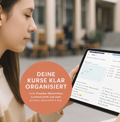 7 in 1 Studenten Vorlage