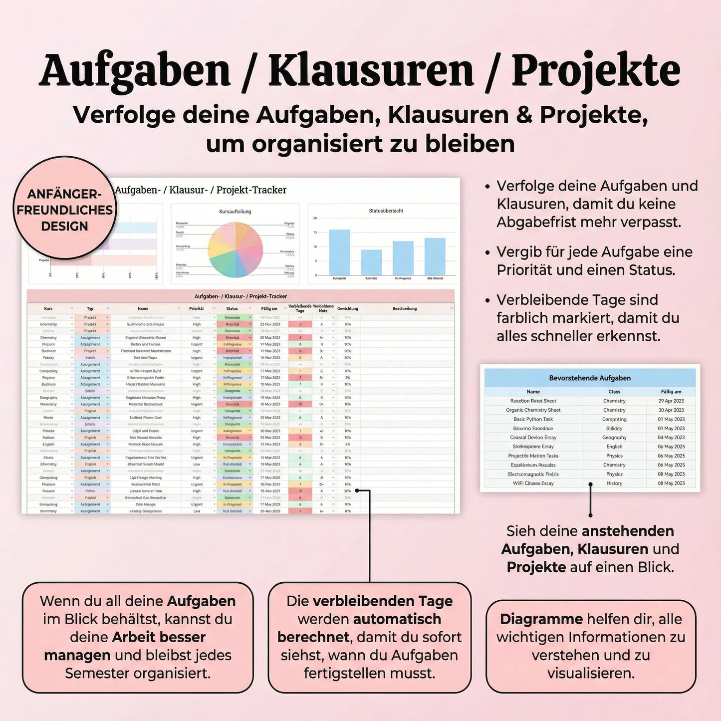 Ultimativer Studienplaner