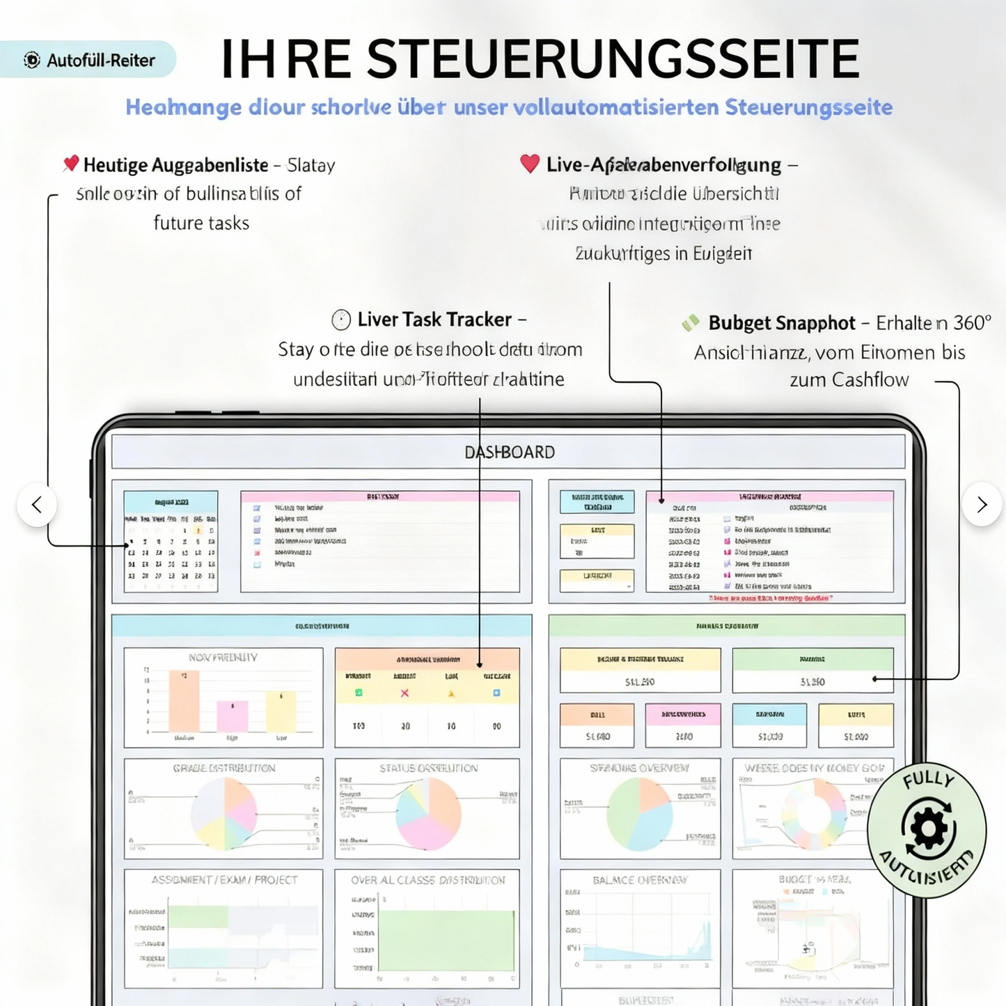 7 in 1 Studenten Vorlage