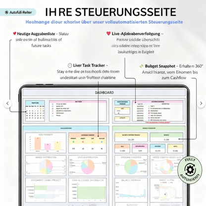 7 in 1 Studenten Vorlage